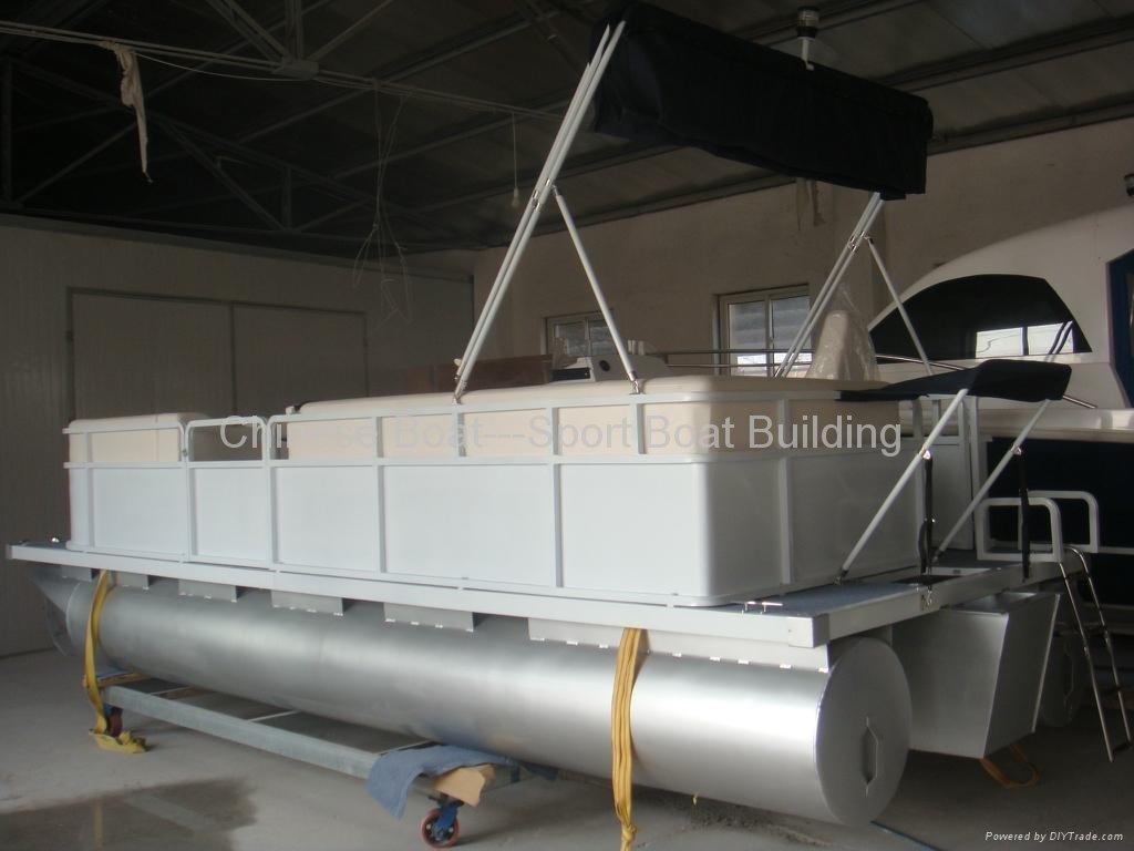 6 meters Aluminum Pontoon Boat 2
