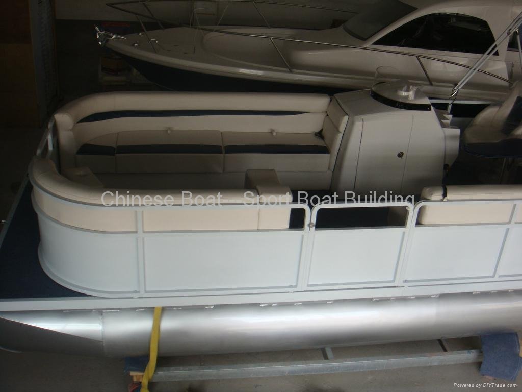 6 meters Aluminum Pontoon Boat 3