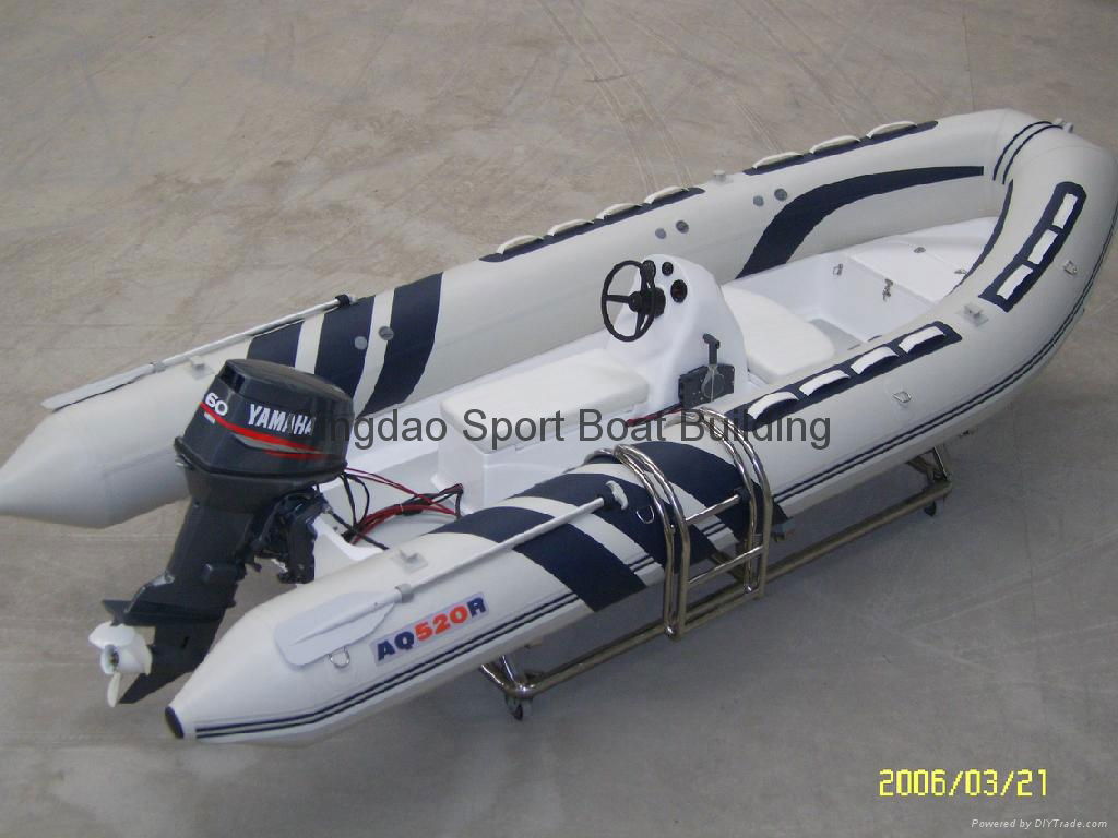 RIB-520A Rigid inflatable Boat 4