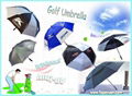 Advertising umbrella Golf