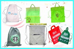 Green bag shopping bag canvas bag articles