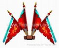 Flag flag pennants knife flag pennant