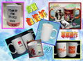 Advertising China cups