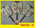 工艺真丝宫庭圆扇