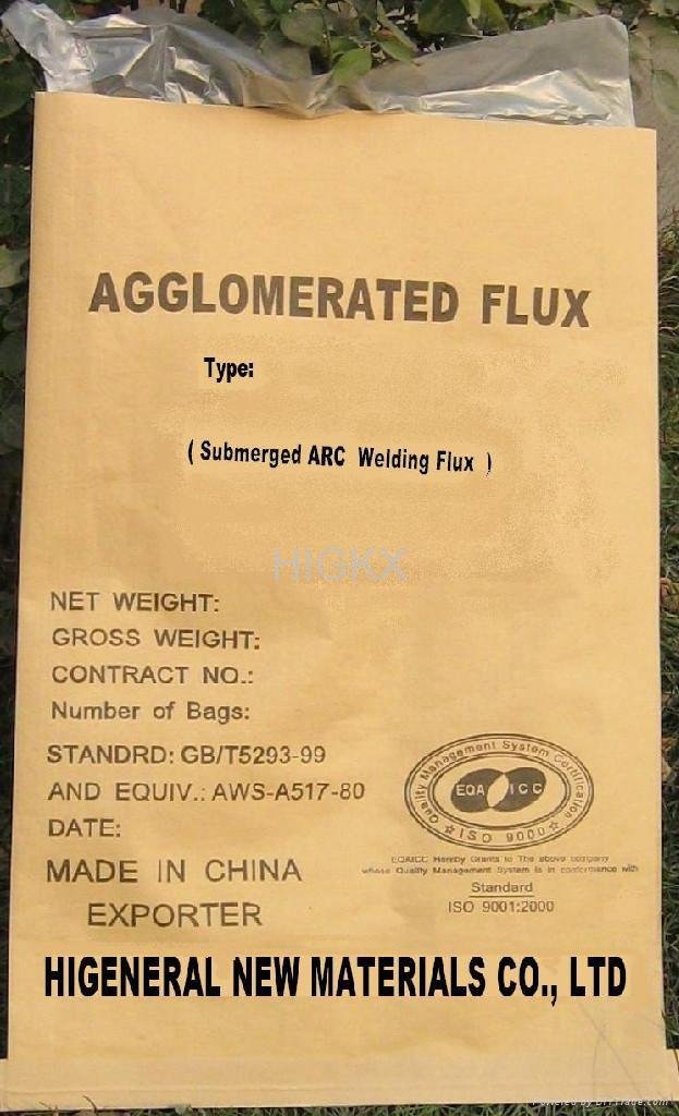 Agglomerated flux for Submerged ARC welding