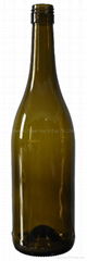  Burgundy Bottle 750ml wine bottle glass bottle grape wine