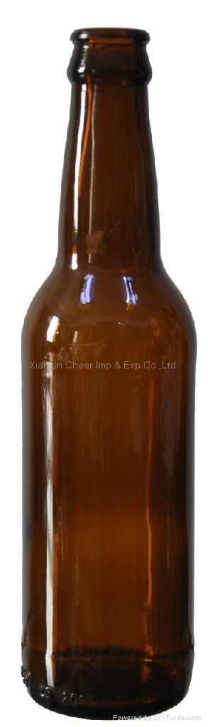Beer Bottle 330ml glass bottle Amber bottle
