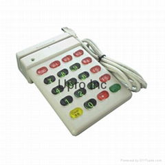 20 keys Keypad and Single Track Mag Strip Card Reader