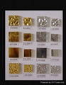 gold glass mosaic