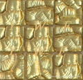 gold glass mosaic,White gold mosaic 2