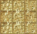 gold glass mosaic,White gold mosaic 5