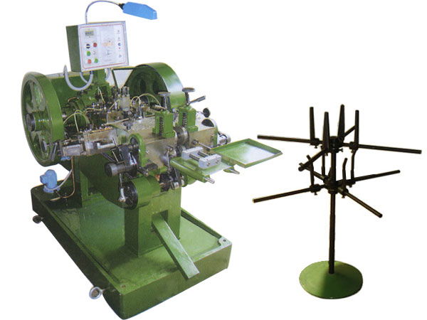 Bimetal contact rivet machine