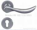 Solid Stainless Steel Lever Door Handle 2