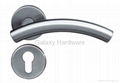 Tubular Handle On Rose With Escutcheon 5