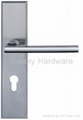 Lever Handle with backplate