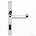 Lever Handle with backplate