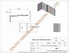 Reinforcement Plates for ANSI Hinges, EN Hinges, ANSI Mortise Locks, EN Mortise 