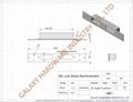 Reinforcement Plates for ANSI Hinges, EN Hinges, ANSI Mortise Locks, EN Mortise 