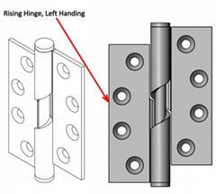 Rising Hinge, Left Handing