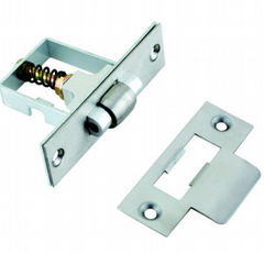 Mortise swing door latch