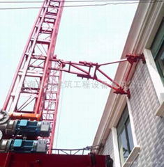 Energy-saving construction elevator