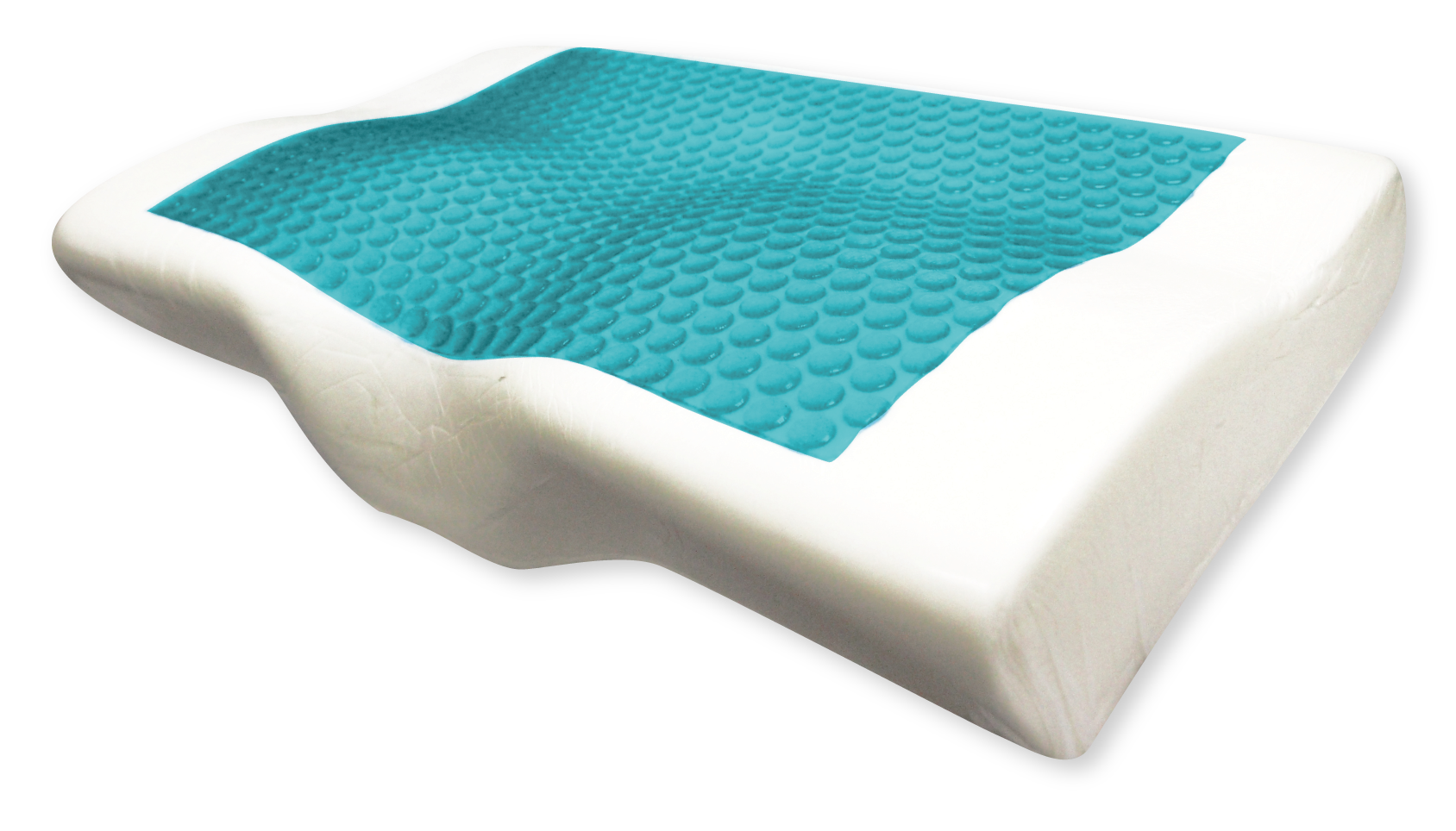 Taiwan High Quality Ergonomics comfortable Gel memory foam pillow