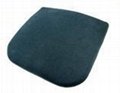 High density memory foam car office lumbar back cushion breathable fabric