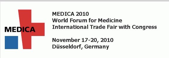 2010 MEDICA    WELCOME Show Room=H6 G64-2