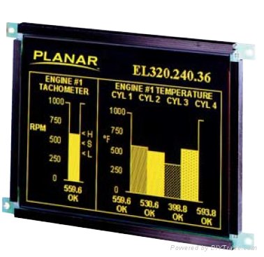 供应工业EL液晶屏：EL640.480-AM8