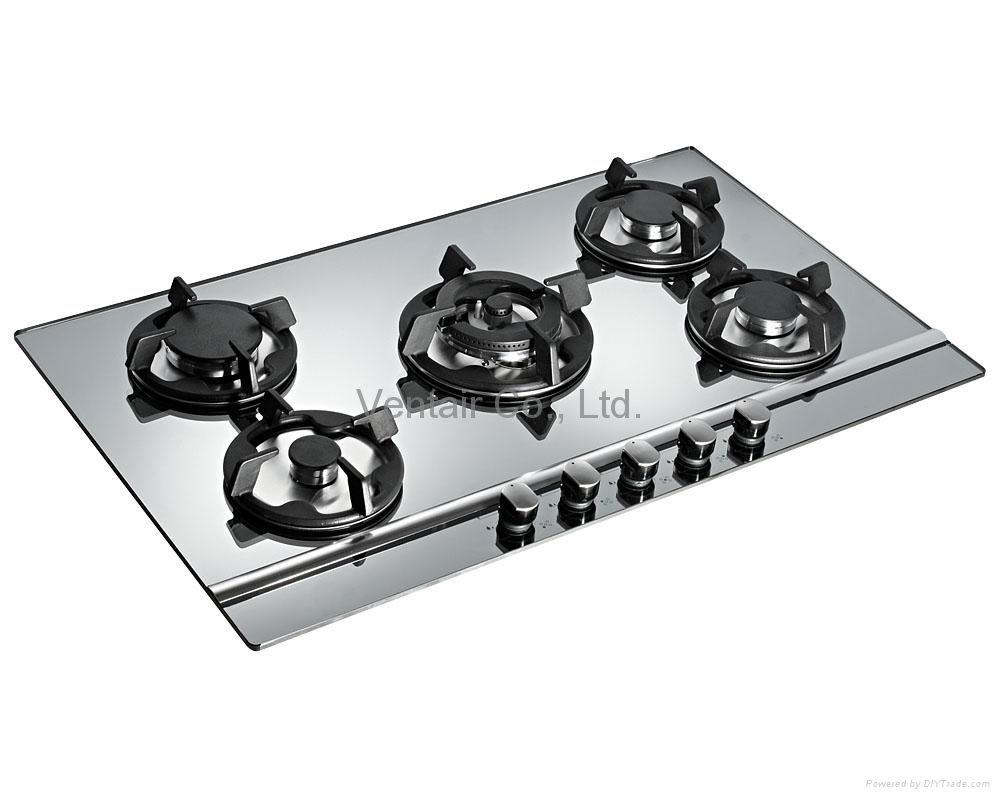 90cm gas built-in hob