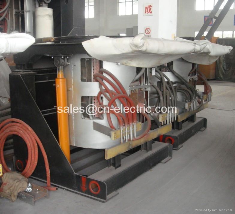 GWG-J Hydraulic Steel Shell Induction Melting Furnace 4