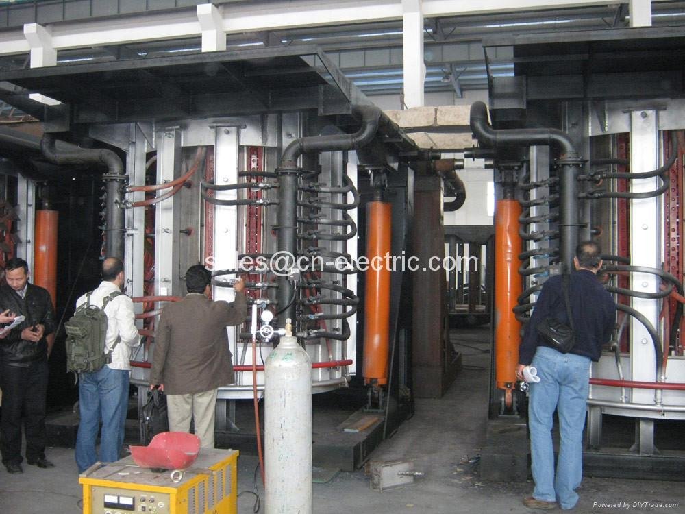 GWG-J Hydraulic Steel Shell Induction Melting Furnace 5