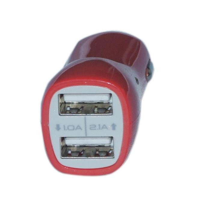 双USB  车充 5V 2.1A 2