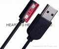 Magnetic USB Charger Charging Cable for Pebble Steel 2 Smart Watch Wristwatch 1