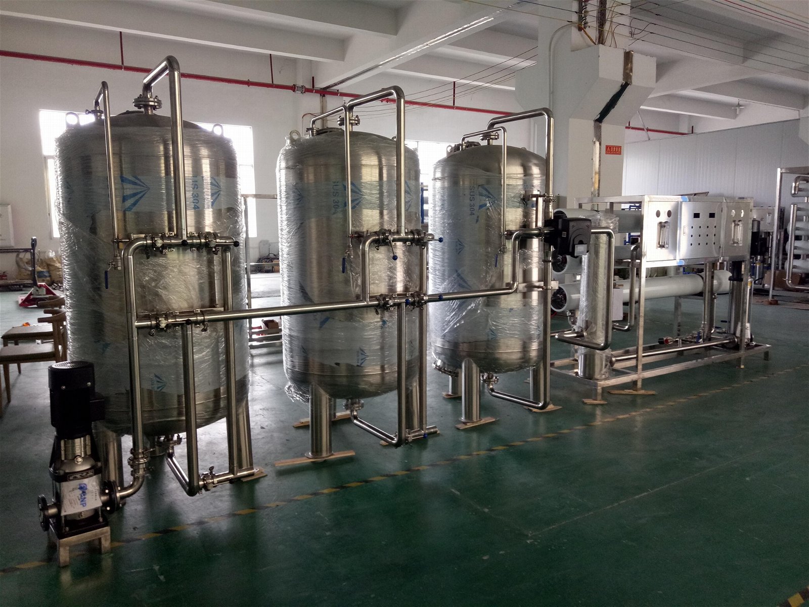 Pure Drinking Water Treatment Systems  RO  Machine 2