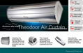 Alluminum alloy series air curtain