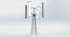 60kw vertical axis wind turbine