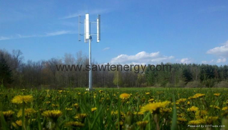 Vertical Axis Wind Generator 5000w  2