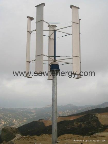 Vertical Wind Generator 5000w  3