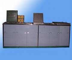 Electrolytic ultrasonic cleaning machine