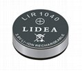 LIR1040钢壳蓝牙耳机纽扣电池