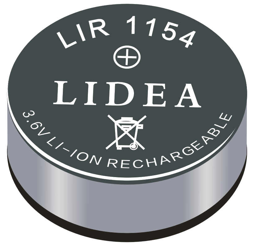 TWS蓝牙耳机纽扣电池LIDEA品牌LIR1154 3