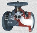 PFA Lined Diaphragm Valve 1