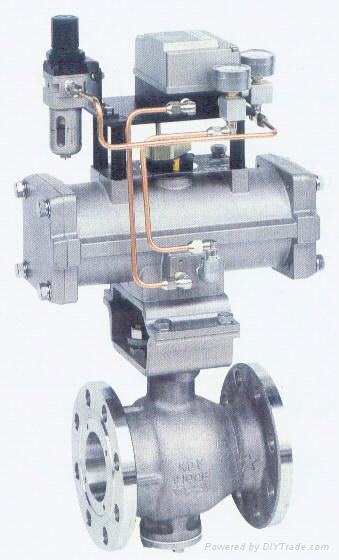 Touch Seal V-Port ball valve(Manual,Pneumatic,Electric type) 5