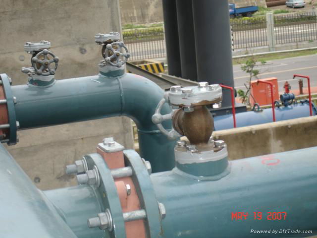 Globe type stop valve for Transformer of Power station 4