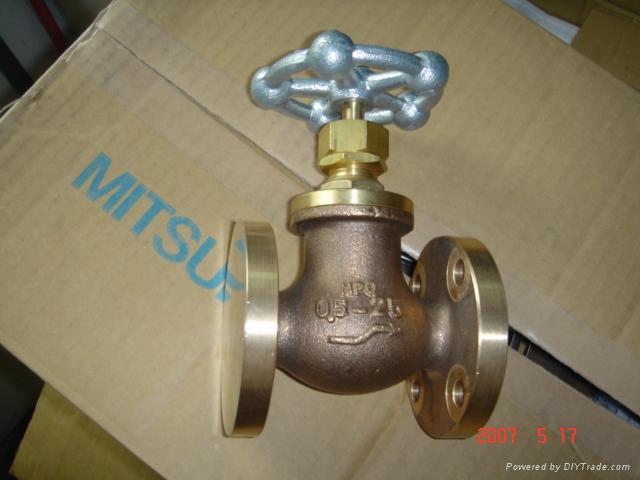 Globe type stop valve for Transformer of Power station 5