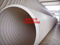 山东HDPE钢带增强螺旋波纹管 3