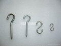 Galvanized hooks and Stainless steel hook 1