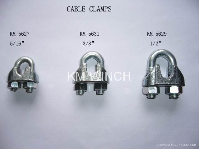 Galvanized Cable clamps & Stainless steel Clamps