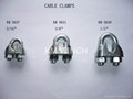 Galvanized Cable clamps & Stainless steel Clamps 1